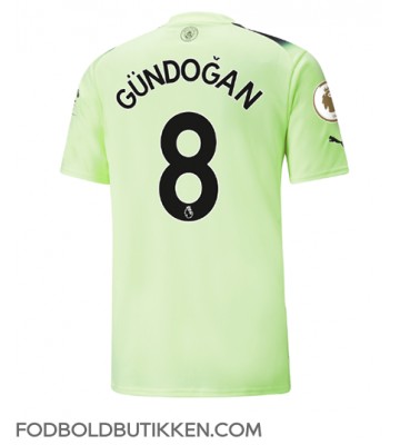 Manchester City Ilkay Gundogan #8 Tredjetrøje 2022-23 Kortærmet
